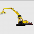 WYS50 hydraulic crawler type steel grabber