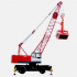 QLYS-35HZ  hydraulic tire type truss boom grab cranes